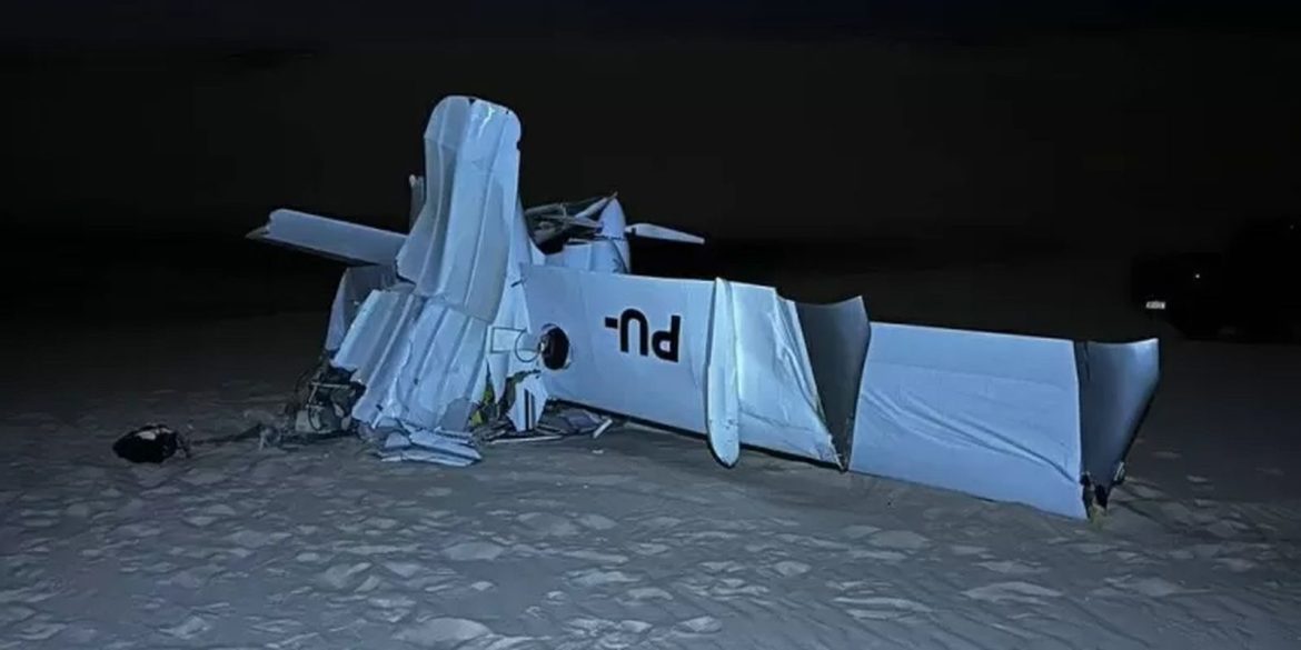 aviao-de-pequeno-porte-cai-nos-lencois-maranhenses-e-deixa-dois-mortos
